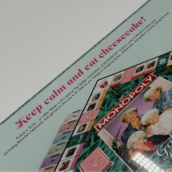 NWT The Golden Girls Monopoly - Factory Sealed - Picture 11 of 14